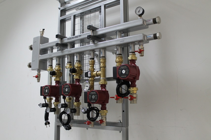 РАСПРЕДЕЛИТЕЛЬНАЯ ГРЕБЕНКА, коллектор распределительный для котельной ...